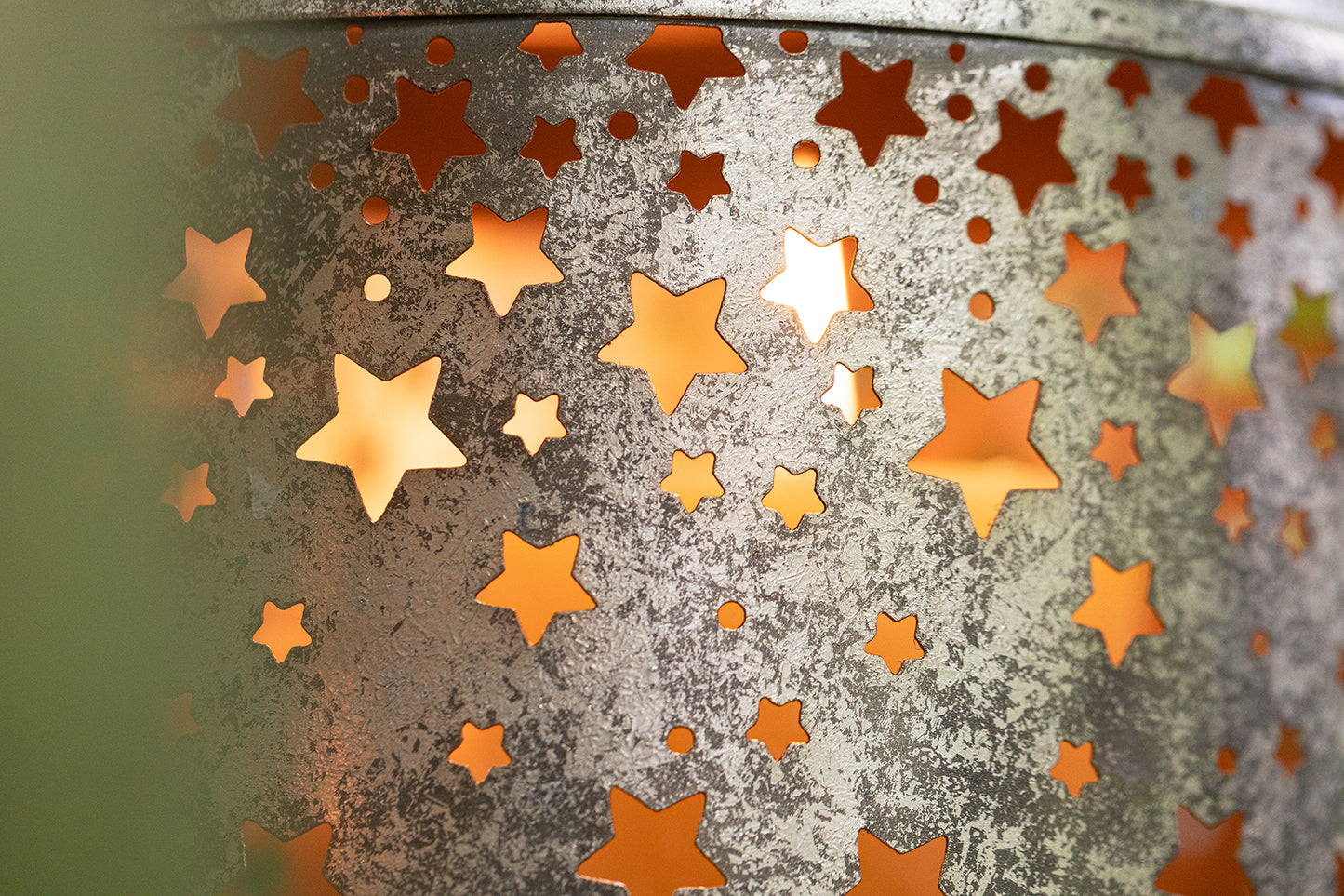 Metalllaterne Sternchen