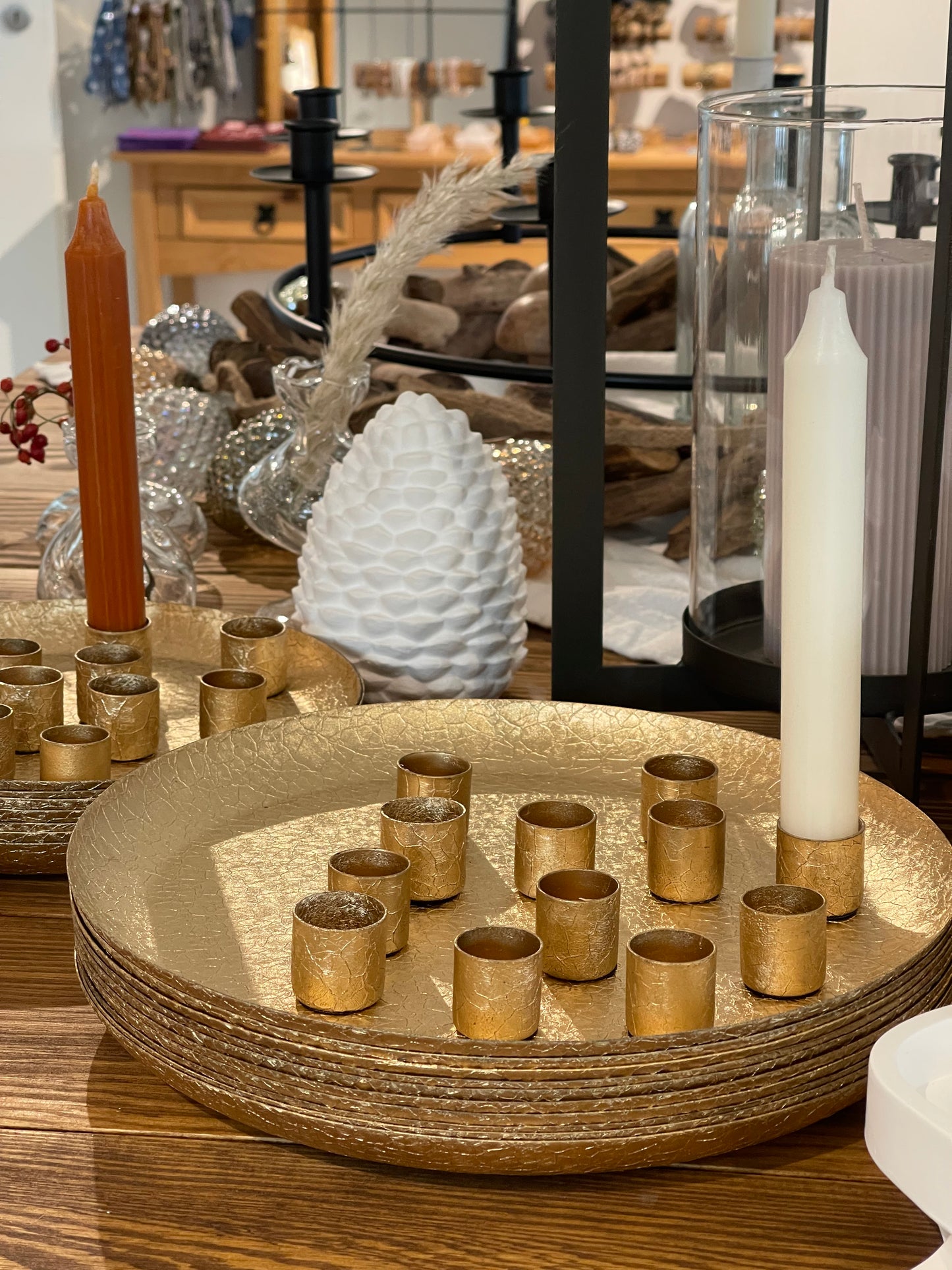 goldenes Magnetteller